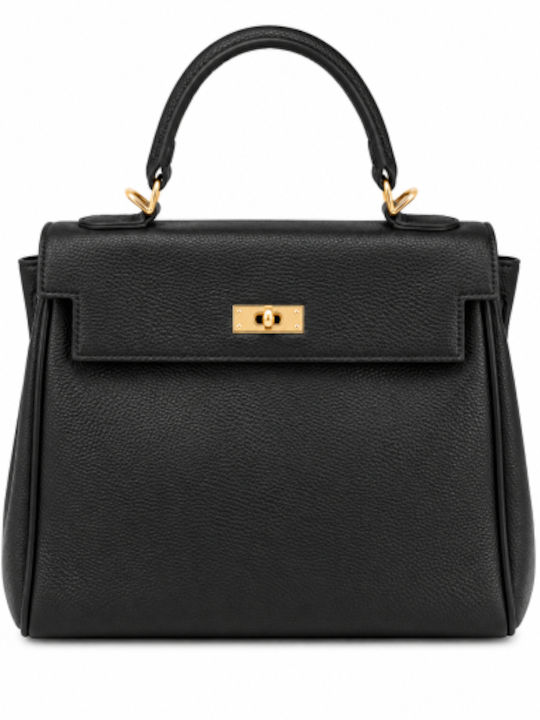 Damen-Satchel-Tasche Schwarz WS-KSA70214-27HB-SCHWARZ