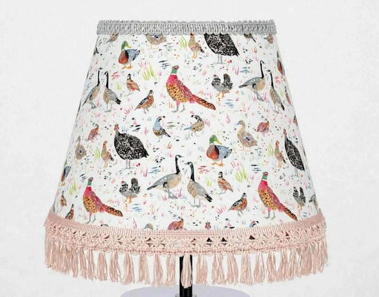 Birds Tischlampe für E27 Fassung mit Gold Hut und Basis