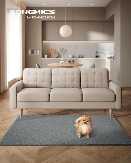 Songmics Covor Antiderapant Rectangular Gri 120x170cm