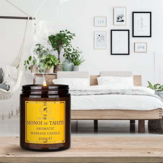 Lumânare Aromatică Din Soia Cu Miros De Nucă De Cocos 100gr