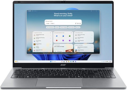 Acer Aspire Lite 15 15.6" FHD Тъчскрийн (Ryzen 5-3500U/8GB/256GB SSD/W11 Home) (US Клавиатура)