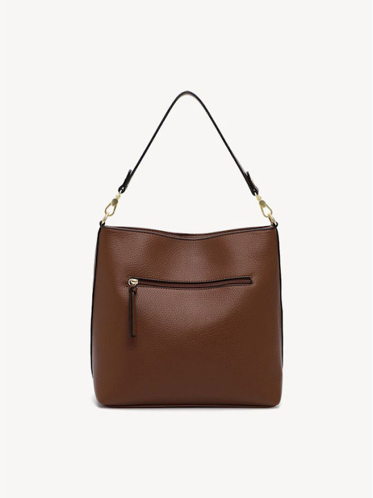 Damentasche Handtasche Schulter Braun