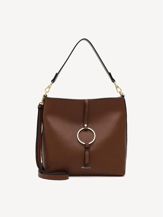 Damentasche Handtasche Schulter Braun