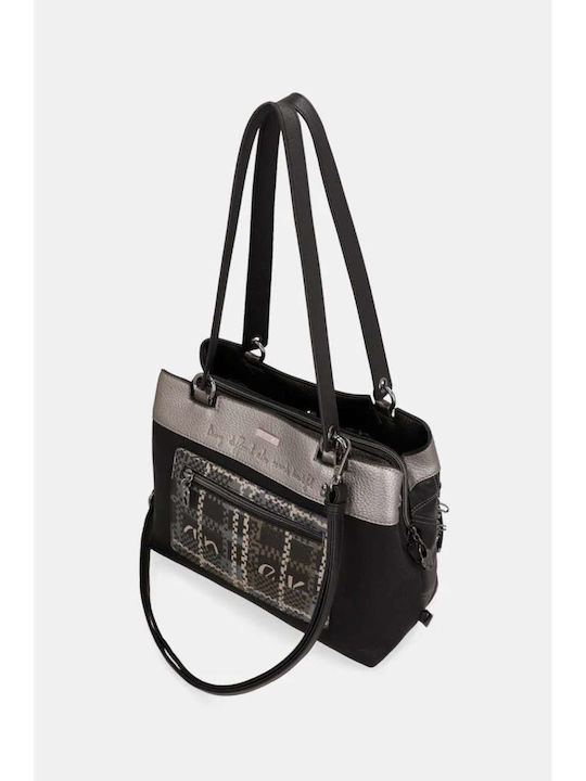 Damen Tote Tasche Mehrfarbig