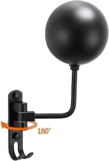 Fd3939 Wandhalterung Metallische Halterung Für Motorradhelme Haken Schwarz