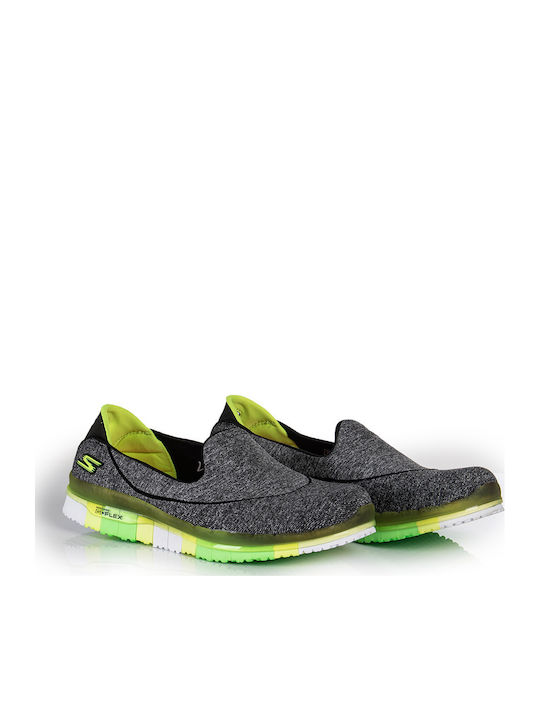 Sport Damen Slip-Ons Schwarze