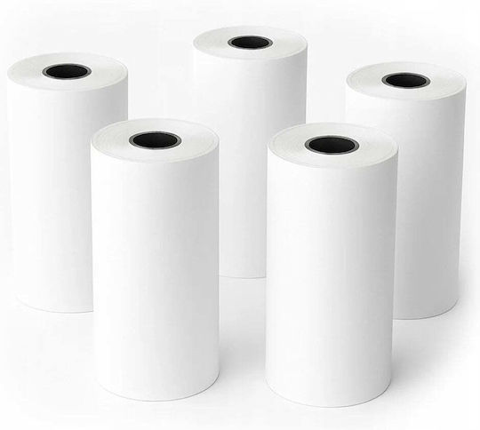 Loveinstant Selbstklebende Etikettenrollen Für Etikettendrucker 5x53mm