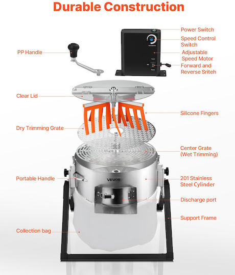 Vevor Garden Multi Tool Electric Without Accessories