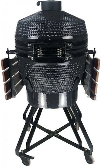 Tunabone Ceramic Charcoal Grill Kamado With Lid 24x24cm