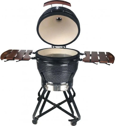 Tunabone Ceramic Charcoal Grill Kamado With Lid 24x24cm