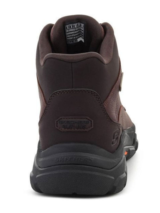 Skechers Αδιάβροχο Μποτάκι Εργασίας Κόκκινο