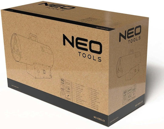 Neo Tools Индустриален нагревател с вентилатор на газ 50kW