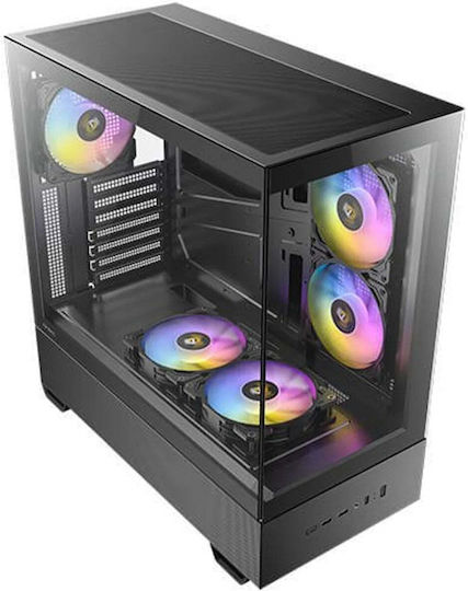 Antec Cube Xtreme CX705 Computergehäuse mit Seitenfenster Schwarz