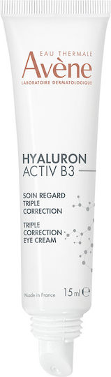 Eau Thermale Avène Hyaluron Activ B3 Околоочен Крем за Против Стареене Тъмни Кръгове Торбички и Стягане на Кожата 15ml
