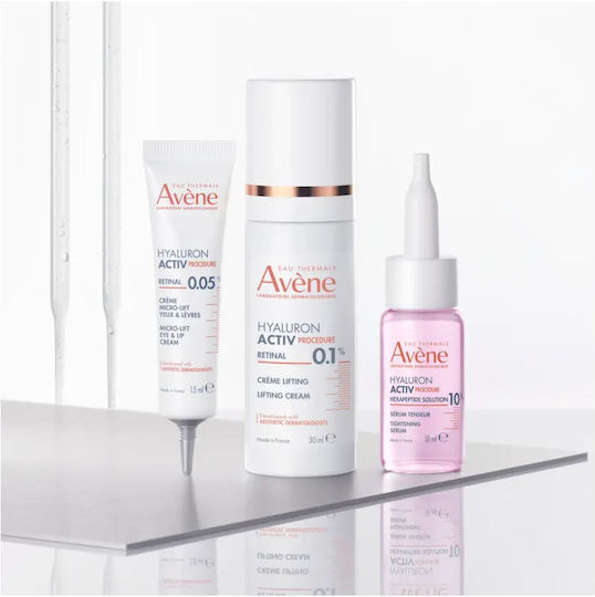 Eau Thermale Avène Hyaluron Activ Procedure Околоочен Крем за Повдигане на Клепачите Хидратация Стягане на Кожата и Възстановяване 15ml
