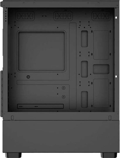 1stCOOL G6 Noble Gaming Midi-Turm Computergehäuse mit Seitenfenster Schwarz