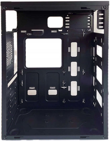 ML N6-530B Midi Tower Компютърна кутия Черна