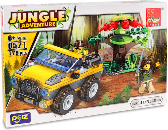 Τουβλάκια Jungle Adventure για 6+ Ετών 179τμχ