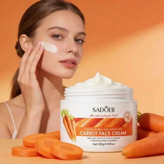 Sadoer Carrot Rich Cremă Hidratantă și Regeneratoare de Față 140gr