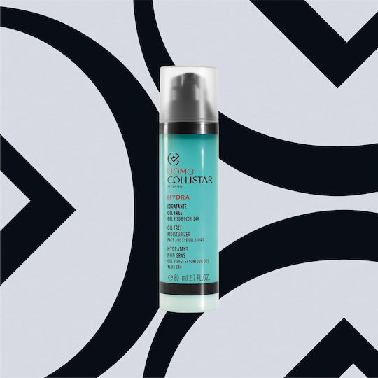 Collistar Uomo Hydra Oil Free Moisturizer Ανδρικό Gel Face 80ml