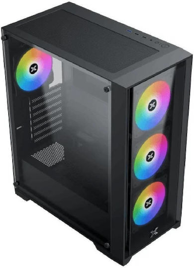 Xigmatek Quantum Midi Tower Computergehäuse Schwarz