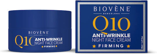 Biovene Q10 Extra Firming Anti-Wrinkle Creme Gesicht Nacht 50ml