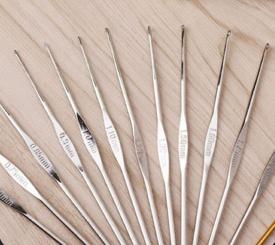 Ace de Tricotat Tulip Crochet Hooks Metalice 1pcs Nr 3 1.70mm