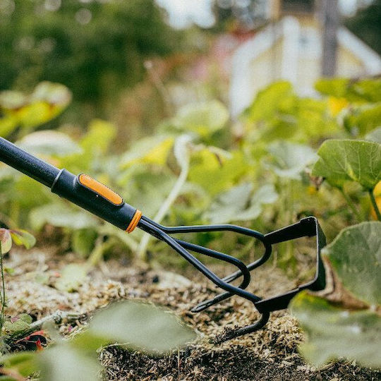 Fiskars Handkultivator Gartenrechen