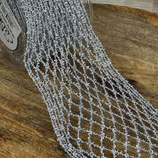 ED Collection Christmas Silver Ribbon