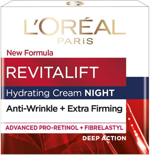 L'Oreal Paris Revitalift Αντιγηραντική Κρέμα Προσώπου Νυκτός 50ml