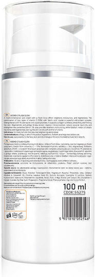 Apis Natural Cosmetics Adeno-C Flash Glow Cremă de Față de Zi pentru Hidratare, Tonifiere și Reconstrucție cu Vitamina C și Niacinamidă 100ml