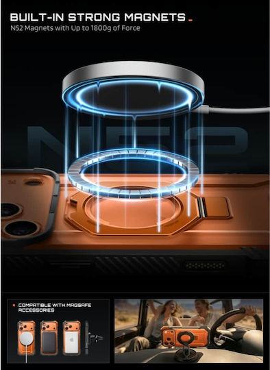 Supcase Ub Grip Mag Magsafe iPhone 17 Pro 18 Pro Koralle