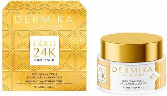 Dermika Luxury Gold Licht Creme Gesicht 50ml