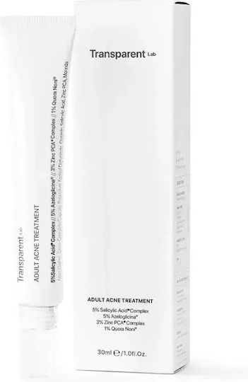 Transparent Lab Adult Acne Treatment Cream Face 30ml