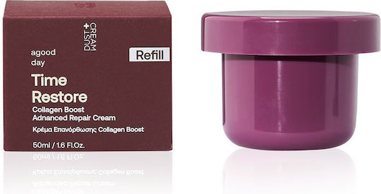 Refill Anti-Wrinkle Repair Cream Collagen Boost A Good Day Time Restore 50ml