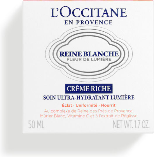 L'Occitane Reine Blanche Rich Cream Face Day 50ml
