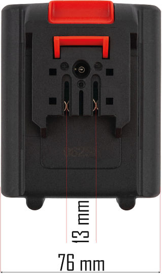 Red Technic Μπαταρία Εργαλείου Λιθίου 18V με Χωρητικότητα 2Ah