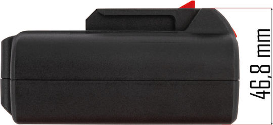 Red Technic Μπαταρία Εργαλείου Λιθίου 18V με Χωρητικότητα 2Ah