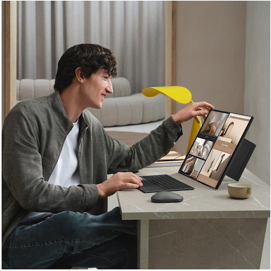 Asus ZenBook Duo UX8407AA-SN596X 14" OLED Touchscreen 144Hz (Ultra X9-388H/32GB/2TB SSD/W11 Pro) Moher Gray (International English Keyboard)