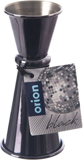 Orion Doppeltes Stahlbar-Maß Schwarz 20/40 Ml