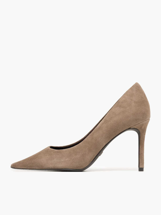 Wildleder Pumps Braune