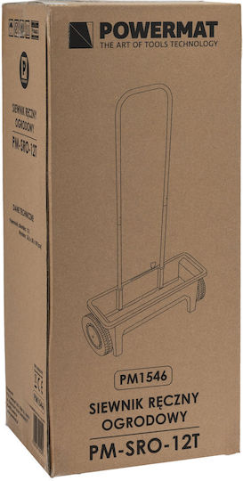 Powermat PM-SRO-12T Τροχήλατη Σπαρτική Μηχανή με Χωρητικότητα 12lt