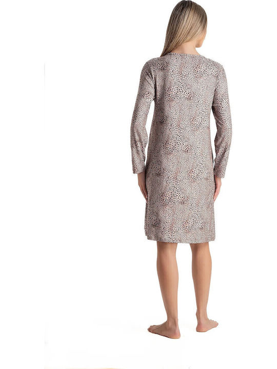 Relax Anatomic Relax Anatomic Damen Nachthemd Braun Sommer