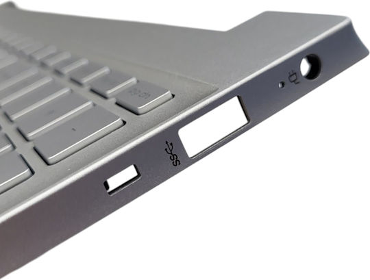 Tastatură Laptop Keyboard Palmrest Hp Pavilion 15-eh 15-eg 15z-eh 15t-eg 15-eh1000 2h5a6av 1g7s3uar M08912-001 Tpn-q245 Tpn-q246 US Retroiluminat Argintiu Cod.40725usblsilpalm