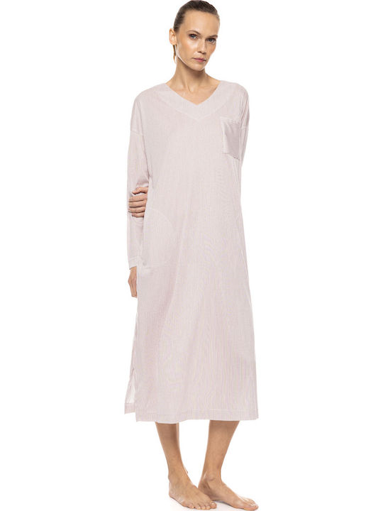 Pink Label Winter Women's Pyjamas Set Bordeaux