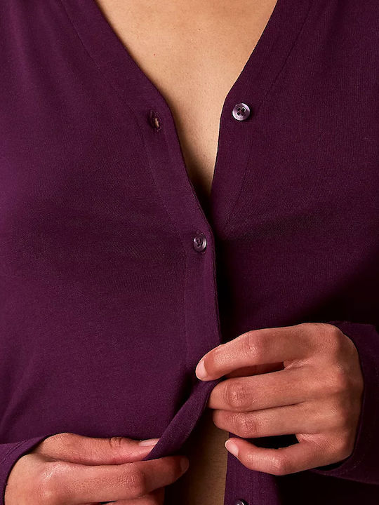 Calvin Klein Winter Women's Pyjamas Set Purple
