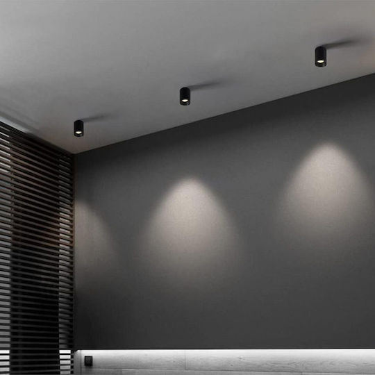 Jiju Spot Led Alb Natural În Culoare Neagră