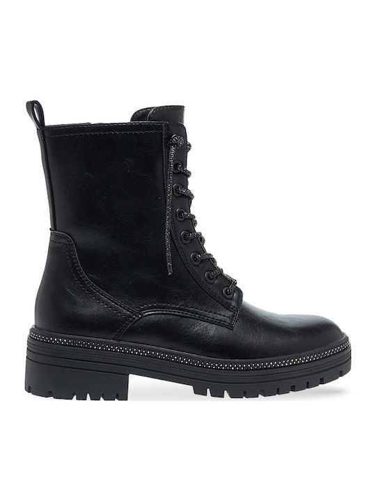 Women's Black Combat Boots