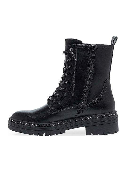 Women's Black Combat Boots