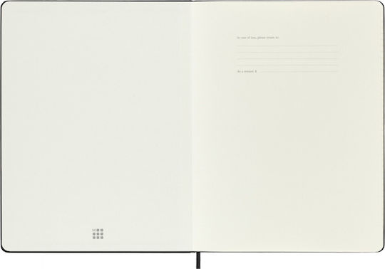 Moleskine Класически Седмичен Планер 2027 Черен